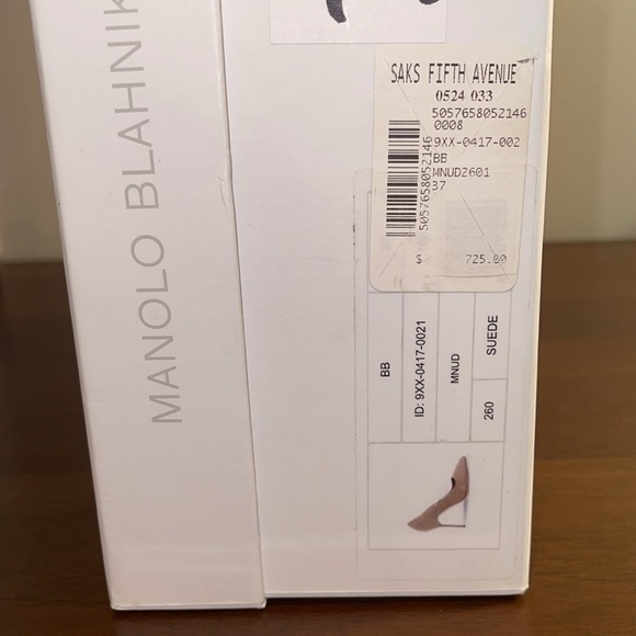 ❗️$725 Manolo Blahnik l BB Pumps❗️ - Picture 8 of 8